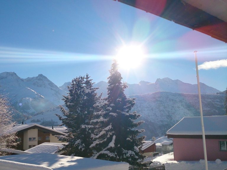 Strahlender Wintertag